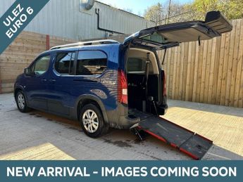 Peugeot Rifter L2 LWB 5 Seat Petrol Auto Wheelchair Accessible Disabled Access 