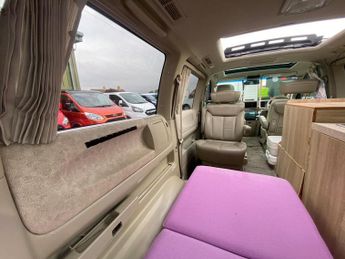 NISSAN ELGRAND 3.5 CAMPER SINK-STOVE-TOWBAR-FRIDGE-CAMERA-TV