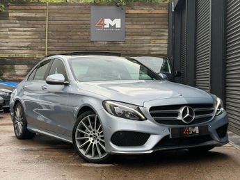 Mercedes C Class 2.1 C220 BlueTEC AMG Line (Premium) Saloon 4dr Diesel G-Tronic+ 