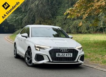 Audi A3 1.0 TFSI 30 S line Saloon 4dr Petrol Manual Euro 6 (s/s) (110 ps