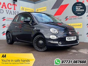 Fiat 500 0.9 TwinAir Lounge Hatchback 3dr Petrol Manual Euro 6 (s/s) (85 