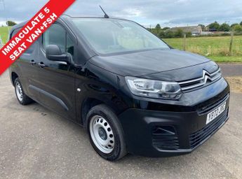 Citroen Berlingo 1.5 BlueHDi 850 Enterprise XL Edition 5 SEAT NO VAT LWB VAN Euro
