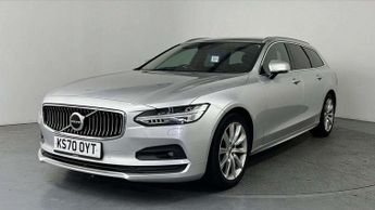 VOLVO V90 Silver 2.0 B4 MHEV Momentum Estate, 65,600 miles, Euro 6 hybrid,