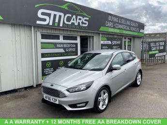 Ford Focus 1.0T EcoBoost Zetec Hatchback 5dr Petrol Manual Euro 6 (s/s) (12