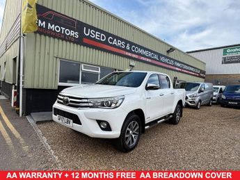 Toyota Hi Lux 2.4 D-4D Invincible Pickup Double Cab 4dr Diesel Manual 4WD Euro