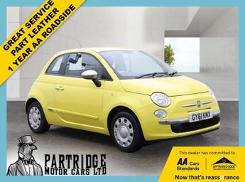 Fiat 500 1.2 Pop Hatchback 3dr Petrol Manual Euro 5 (s/s) (69 bhp)