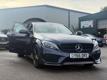 MERCEDES-BENZ C CLASS 2.1 C220d AMG Line Saloon 4dr Diesel 7G-Tronic+ Euro 6 (s/s) (17