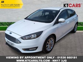 Ford Focus 1.5 TDCi Titanium Hatchback 5dr Diesel Manual Euro 6 (s/s) (120 