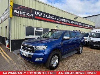 Ford Ranger 2.2 TDCi Limited Pickup Double Cab 4dr Diesel Durashift 4WD Euro