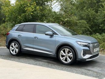 AUDI Q4 E-TRON 35 S line SUV 5dr Electric Auto 55kWh (170 ps)