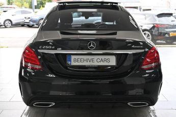 MERCEDES-BENZ C CLASS 2.1 C250d AMG Line (Premium Plus) Saloon 4dr Diesel G-Tronic+ 4M