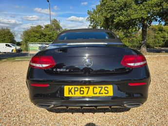 MERCEDES-BENZ C CLASS 2.1 C220d AMG Line Cabriolet 2dr Diesel G-Tronic+ Euro 6 (s/s) (