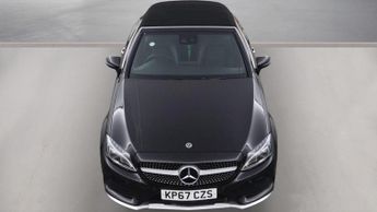 MERCEDES-BENZ C CLASS 2.1 C220d AMG Line Cabriolet 2dr Diesel G-Tronic+ Euro 6 (s/s) (
