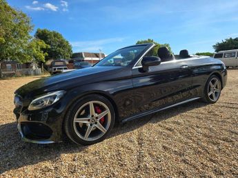 MERCEDES-BENZ C CLASS 2.1 C220d AMG Line Cabriolet 2dr Diesel G-Tronic+ Euro 6 (s/s) (
