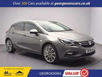 Vauxhall Astra 1.4i Turbo Elite Nav Hatchback 5dr Petrol Auto Euro 6 (s/s) (150