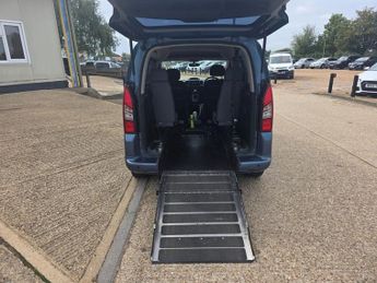 Peugeot Partner WHEELCHAIR ACCESSIBLE 1.6 VTi Tepee S MPV 5dr Petrol Manual 