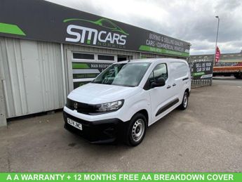 Vauxhall Combo 1.5 Turbo D 2300 Prime XL Panel Van 6dr Diesel Manual LWB Euro 6