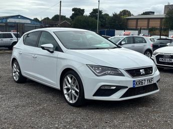 SEAT Leon 1.8 TSI FR Technology Hatchback 5 Door Petrol Manual White Euro 