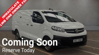 Vauxhall Vivaro 1.5 Turbo D 2900 DYNAMIC LWB NO VAT VAN L2 H1 Euro 6 (s/s) (100 
