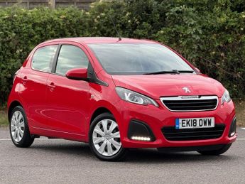 Peugeot 108 1.0 Active Hatchback 5dr Petrol Manual Euro 6 (68 ps)
