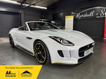 Jaguar F-Type 3.0 V6 Convertible 2dr Petrol Auto Euro 6 (s/s) (340 ps)