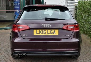 AUDI A3 1.4TFSi S-LINE 5 DOOR S-TRONIC AUTO 123 BHP (EURO 6)