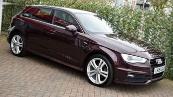 AUDI A3 1.4TFSi S-LINE 5 DOOR S-TRONIC AUTO 123 BHP (EURO 6)
