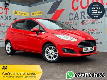 Ford Fiesta 1.25 Zetec Hatchback 5dr Petrol Manual Euro 6 (82 ps)