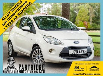 Ford Ka 1.2 Zetec Hatchback 3dr Petrol Manual Euro 5 (s/s) (69 ps)
