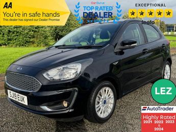 Ford Ka 1.2 Ti-VCT Zetec Hatchback 5dr Petrol Manual Euro 6 (s/s) (70 ps