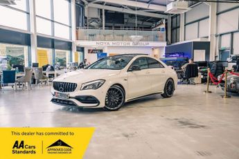 Mercedes CLA 2.0 CLA45 AMG Coupe 4dr Petrol SpdS DCT 4MATIC Euro 6 (s/s) (381