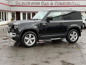 Land Rover Defender 90 3.0 D200 MHEV Hard Top SUV 3dr Diesel Auto 4WD SWB Euro 6 (s/s) 