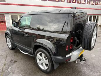 LAND ROVER DEFENDER 90 3.0 D200 MHEV Hard Top SUV 3dr Diesel Auto 4WD SWB Euro 6 (s/s) 