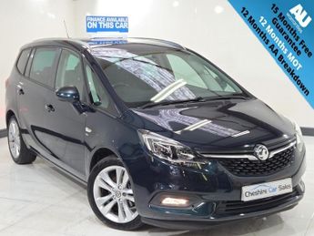 Vauxhall Zafira Tourer 1.4i Turbo SRi Nav MPV 5dr Petrol Manual Euro 6 (140 ps)