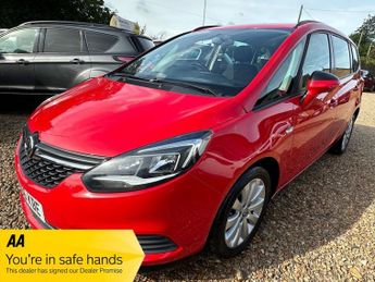 Vauxhall Zafira Tourer 1.4i Turbo Design MPV 5dr Petrol Manual Euro 6 (140 ps)