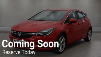 Vauxhall Astra 1.4i SRi Nav Hatchback 5dr Petrol Manual Euro 6 (100 ps)
