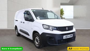Peugeot Partner White 1.5 BlueHDi 950 Professional Premium+ LWB Van, 29,400 mile