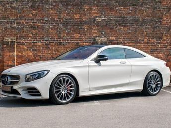 Mercedes S Class 4.0 S560 V8 BiTurbo AMG Line (Premium) Coupe 2dr Petrol G-Tronic