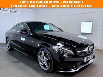 Mercedes C Class 2.1 C250d AMG Line Coupe 2dr Diesel G-Tronic+ Euro 6 (s/s) (204 
