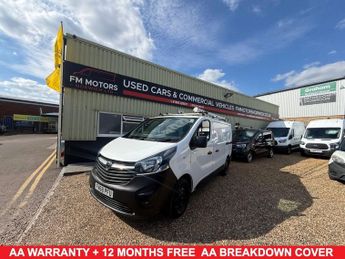 Vauxhall Vivaro 1.6 CDTi 2900 Panel Van 5dr Diesel Manual L1 H1 Euro 6 (s/s) (95