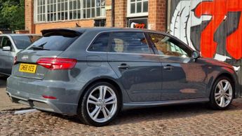 AUDI A3 1.5 TFSI CoD 35 S line Sportback 5dr Petrol S Tronic Euro 6 (s/s