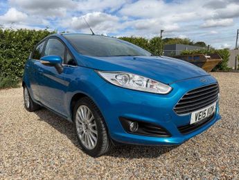 FORD FIESTA 1.0T EcoBoost Titanium Hatchback 5dr Petrol Manual Euro 6 (s/s) 