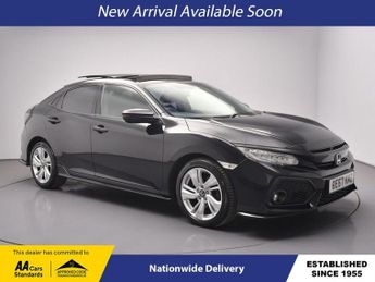 Honda Civic 1.5 VTEC Turbo Sport Plus Hatchback 5dr Petrol CVT Euro 6 (s/s) 