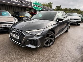 Audi A3 1.0 TFSI 30 S line Sportback 5dr Petrol S Tronic Euro 6 (s/s) (1