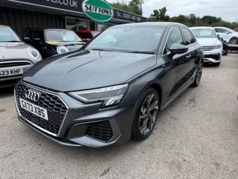 AUDI A3 1.0 TFSI 30 S line Sportback 5dr Petrol S Tronic Euro 6 (s/s) (1