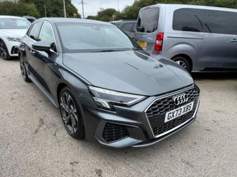 AUDI A3 1.0 TFSI 30 S line Sportback 5dr Petrol S Tronic Euro 6 (s/s) (1