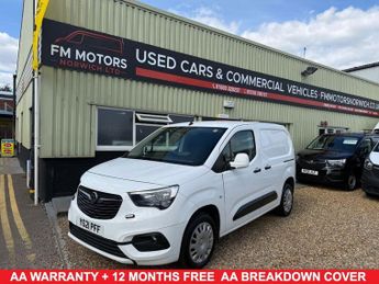 Vauxhall Combo 1.5 Turbo D 2300 Sportive Panel Van 4dr Diesel Manual L1 H1 Euro