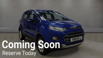 Ford EcoSport 1.0T EcoBoost Titanium SUV 5dr Petrol Manual 2WD Euro 5 (s/s) (1