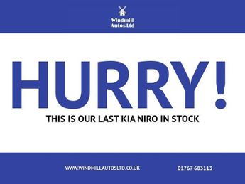 KIA NIRO 1.6h GDi 3 SUV 5dr Petrol Hybrid DCT Euro 6 (s/s) (139 bhp)