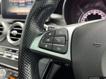 MERCEDES-BENZ C CLASS 2.0 C200 AMG Line (Premium Plus) Coupe 2dr Petrol G-Tronic+ 4MAT